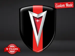 Pontiac Pegatina En Relieve Moderna Estilosa Máxima Edición